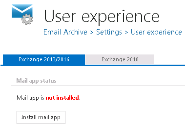 install mail app